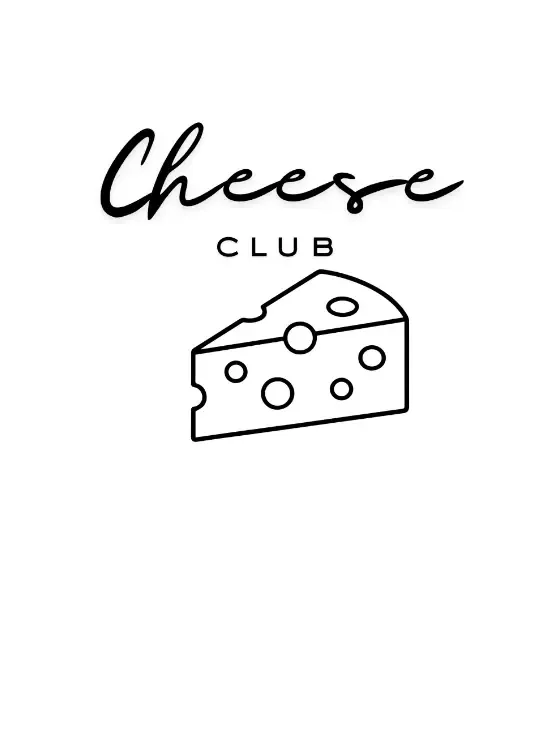 Cheese Club - Minimalist Trendy Tee, design view