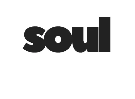 SOUL – Bold Minimalist Typography Streetwear, design view